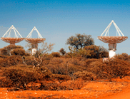 CSIRO's new ASKAP antennas at the Murchison Radio-astronomy Observatory (MRO) in Western Australia. Credit: Terrace Photography