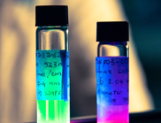 Bottles of quantum dots used to detect Hendra.