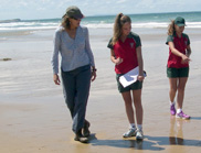 Students and teachers to join the CSIRO marine debris survey.