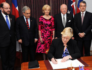 Chile CSIRO Mou signing ceremony
