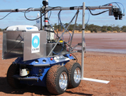 Outback Rover helps sharen satellite signals.