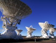 CSIRO's Compact Array radio telescope. (Image: D. Smyth)