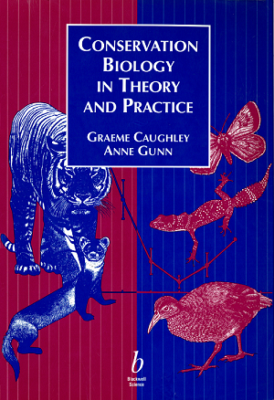 Cover of the 459 page monograph _Conservation Biology in Theory and Practice_