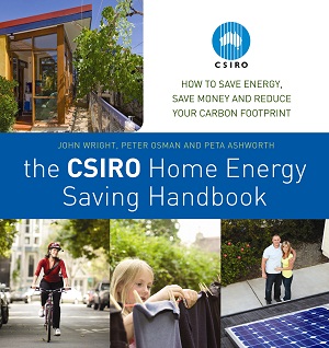 The cover of the CSIRO Home Energy Saving Handbook