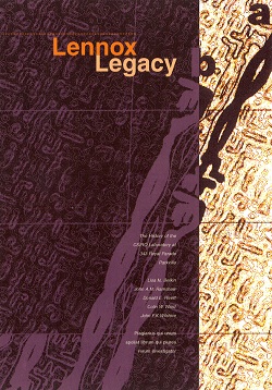 Front cover for _The Lennox Legacy_