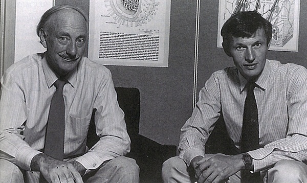 Bruce Fraser and Colin Ward in 1985