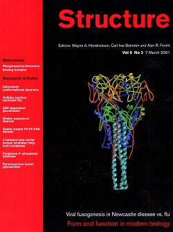 The cover of the 7 March 2001 issue of _Structure highlighting_