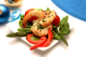 Prawn salad from The Total Wellbeing Diet.